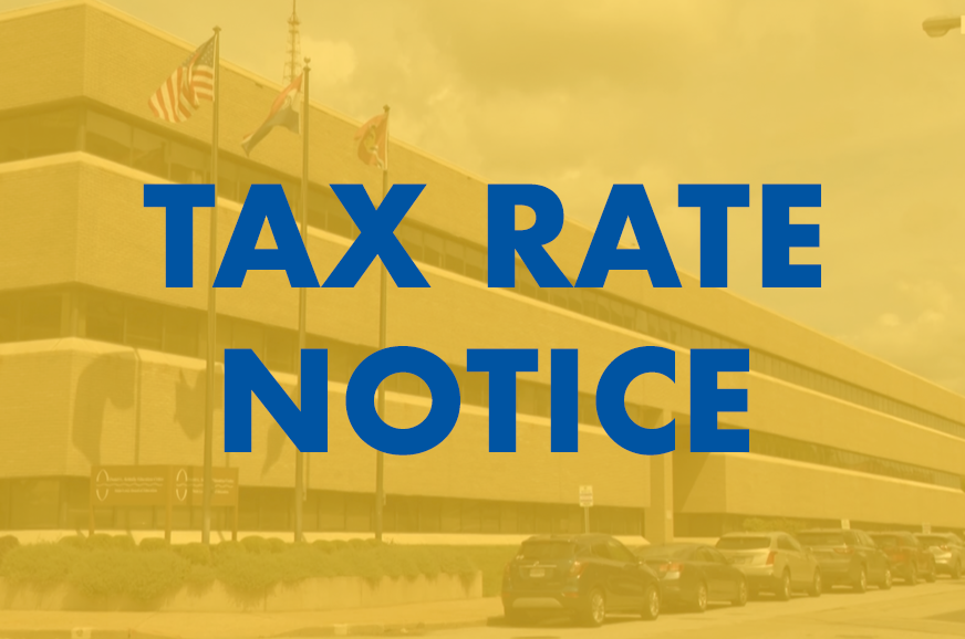  Tax Rate Notice